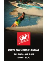 Nautiques 2014 Ski 200 - OB Owner'S Manual preview