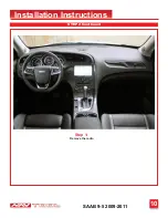 Предварительный просмотр 10 страницы NAV TOOL SAAB 9-5 2009-2011 Installation Manual