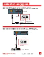 Предварительный просмотр 14 страницы NAV TOOL SAAB 9-5 2009-2011 Installation Manual