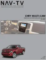 Nav TV CHRY MULTI-CAM Install Manual preview