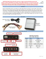 Preview for 2 page of Nav TV M650-GM Installation Manual