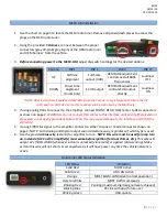 Preview for 4 page of Nav TV M650-GM Installation Manual