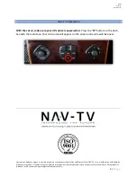 Предварительный просмотр 4 страницы Nav TV MAS-TV2 Install Manual