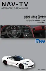 Nav TV NNG-GM2 2016 Manual preview