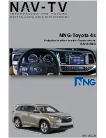 Nav TV NNG-Toyota 4s NTV-KIT605 User Manual preview