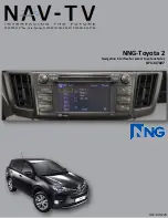 Nav TV NTV-KIT607 NNG-Toyota 2 Installation Manual preview