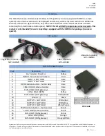 Preview for 2 page of Nav TV NTV-KIT899 Installation Manual