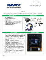 Preview for 1 page of Nav TV PCM3-AV Manual