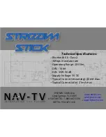 Предварительный просмотр 4 страницы Nav TV StreamStick User Manual