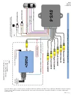 Предварительный просмотр 8 страницы Nav TV SVS-6 Install Manual