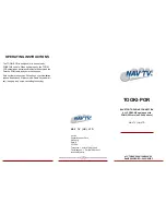 Preview for 2 page of Nav TV TOOKI-POR Manual