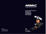 NAVAC NTF67D User Manual preview