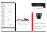 Navaio SPY-DOMEGAHD1 Manual preview