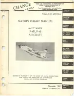 Preview for 2 page of Navair Navy F-8E Flight Manual