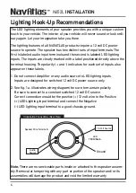 Preview for 4 page of NavAtlas N652L Installation & Owner'S Manual