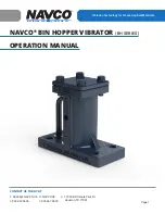 NAVCO BH 1.00 Operation Manual preview