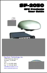 NavCom Technology GPS Products User Manual preview