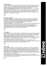 Preview for 2 page of Nave 5252661 Quick Start Manual