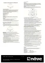 Preview for 11 page of Nave 5273261 Instructions Manual