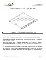 Предварительный просмотр 1 страницы NavePoint 00301021 Assembly Instructions