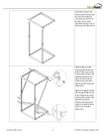 Preview for 4 page of NavePoint Adjustable Height Wall 22U Rack Owner'S Manual