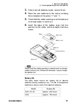 Preview for 28 page of NAVI D-25 Instruction Manual