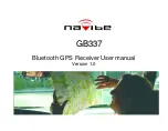 Preview for 1 page of Navibe GB337 User Manual