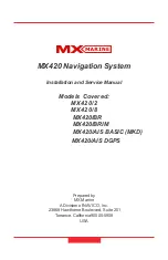 Preview for 2 page of Navico MX420 Installation & Service Manual