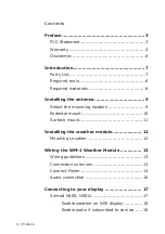 Preview for 4 page of Navico WM-2 Installation Manual