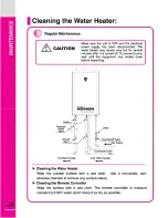 Preview for 24 page of Navien CR-180(A) Owner'S Operation Manual