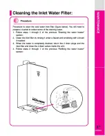 Preview for 27 page of Navien CR-180(A) Owner'S Operation Manual