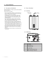 Preview for 6 page of Navien NBH Series User'S Information Manual