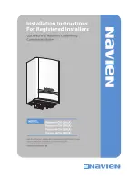 Navien NCN-21K(A) Installation Instructions Manual предпросмотр