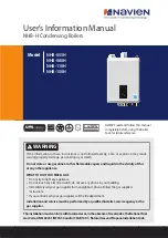 Preview for 1 page of Navien NHB-055H User'S Information Manual