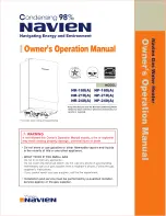 Предварительный просмотр 1 страницы Navien NP-180A Owner'S Operation Manual