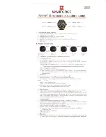 Preview for 1 page of Naviforce NF9097 Instruction Manual