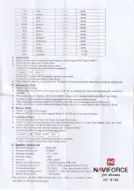 Preview for 2 page of Naviforce NF9128 Movement Instruction