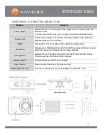 Preview for 5 page of Navig[8]r NAVSPORT1080X User Manual