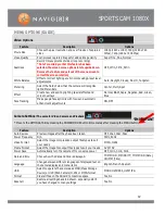 Preview for 12 page of Navig[8]r NAVSPORT1080X User Manual