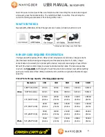 Preview for 5 page of Navig8r NAVCAM-GPS User Manual