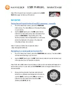 Preview for 13 page of Navig8r Navwatch-S10 User Manual