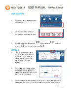 Preview for 26 page of Navig8r Navwatch-S10 User Manual