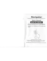 Предварительный просмотр 1 страницы Navigator CCD-401 User Manual