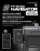 Navigator PIT BOSS NAVIGATOR Owner'S Manual preview