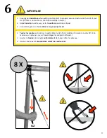 Предварительный просмотр 9 страницы Navigloo RV 14-17 ft/pi Assembly Instructions Manual