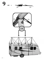 Предварительный просмотр 12 страницы Navigloo RV 14-17 ft/pi Assembly Instructions Manual