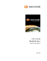 Preview for 1 page of Navigon 81XX User Manual