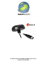 Предварительный просмотр 1 страницы Navilock u-blox NL-8044P Manual