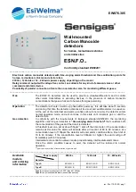 Navim Group Company EsiWelma Sensigas ESN.F.O Series Manual preview