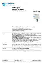 Navim Group Company EsiWelma Sensigas URS20SS Quick Start Manual preview
